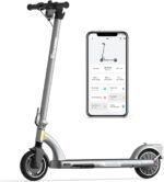 5TH WHEEL M1 Elektryczna hulajnoga dla dorosłych, silnik o mocy szczytowej 500 W, opony z wewnętrznym wzmocnieniem, regulator prędkości, składana i przenośna, idealna do codziennych podróży