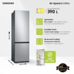 Samsung Sprzęt AGD RB38T600DSA / EF Lodówka z zamrażarką RB7300T, 385 l, srebrna stal nierdzewna – Image 2