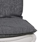 AC Design Furniture Jasper sofa rozkładana, dł.: 196 x wys.: 91 x gł.: 96 cm, szary/biały, tkanina/PU/chrom – Image 6