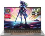 Laptop ACEMAGIC Gaming z metalową obudową i podświetleniem, procesorem AMD Ryzen 7 5700U (8 rdzeni/16 wątków, 4,30 GHz) dla laptopów do gier, ekranem 16,1 cala FHD, 16 GB pamięci DDR4, 512 GB M.2...