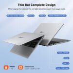 ACEMAGIC Laptop, metalowa obudowa, 15,6 cala FHD, 16 GB DDR4, 512 GB SSD, czterordzeniowy procesor Intel N95 (do 3,40 GHz), bateria N5095, Wi-Fi, BT5.0, USB 3.2,Typ... – Image 4