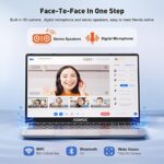 ACEMAGIC Laptop, metalowa obudowa, 15,6 cala FHD, 16 GB DDR4, 512 GB SSD, czterordzeniowy procesor Intel N95 (do 3,40 GHz), bateria N5095, Wi-Fi, BT5.0, USB 3.2,Typ... – Image 5