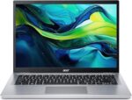 Acer Aspire Go 14 AG14-31P-33YH, laptop 14" WUXGA IPS, komputer przenośny (procesor Intel Core i3-N305, 8 GB pamięci RAM, dysk SSD 512 GB, karta graficzna Intel UHD Graphics, system Windows 11), laptop w kolorze szarym, klawiatura...