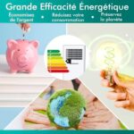 Adamson A9000 | Cichy klimatyzator mobilny 3 w 1 + NOWOŚĆ 2024 + Osuszacz + Klimatyzator przenośny 9000 BTU + Wentylator i klimatyzacja + Klimatyzator mobilny z... – Image 7