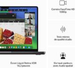 Apple 2023 MacBook Pro Laptop z procesorem M3 Pro, 11-rdzeniowym procesorem i 14-rdzeniowym procesorem graficznym: ekran Liquid Retina XDR 14,2 cala, 18 GB pamięci zunifikowanej, 512 GB pamięci SSD; czarny... – Image 4