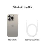 Apple iPhone 15 Pro (128 GB) – naturalny tytan (odnowiony) – Image 6