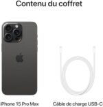 Apple iPhone 15 Pro Max (256 GB) – Czarny tytan – Image 6