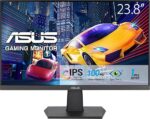 ASUS VA24EHF – monitor gamingowy Eye Care 24″ (23,8″ widoczne) Full HD (1920 x 1080), IPS, bez ramki, 100 Hz, Adaptive-Sync, 1 ms MPRT, HDMI, niskie światło niebieskie,…