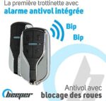 BEEPER – Max Hulajnoga elektryczna z alarmem 10 cali 500 W 48 V FX10-G2-8 + uchwyt transportowy Składana hulajnoga lub rower ME111 – Image 5