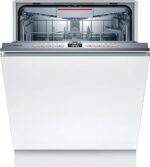 Bosch SMV4HVX45E – Seria 4, Zmywarka do zabudowy – 60 cm – Home Connect – 13 kompletów naczyń – Silnik EcoSilence