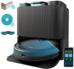 Cecotec – Robot odkurzający ze stacją Conga 11090 Spin Revolution Home&Wash T – Samooczynny, obrotowe mopy, technologia laserowa, silnik 5000 Pa, szczotka wielofunkcyjna...