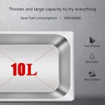 CGLYYDS Profesjonalna frytkownica gazowa LPG, komercyjna frytkownica ze stali nierdzewnej z koszami i pokrywami, do kuchni domowej, restauracyjnej... – Image 6