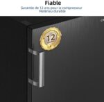 CHiQ zamrażarka szafkowa FSD166NE4E 166 l czarna Stal nierdzewna, odwracalne drzwi, 42 db, 12 lat gwarancji na sprężarkę – Image 7