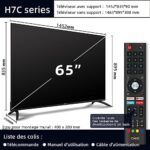 CHIQ U65H7C, telewizor Smart TV 65 cali, UHD, 4K, Dolby Vision, Bluetooth, Asystent Google, Netflix, Prime Video, 3 złącza HDMI, 2 złącza USB – Image 3