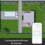 dreame A1 Inteligentna kosiarka automatyczna, bezprzewodowa kosiarka automatyczna z funkcją perymetryczną, sterowanie za pomocą aplikacji, technologia OmniSense, intuicyjne zarządzanie strefami, omijanie przeszkód... – Image 4