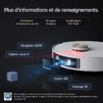 dreame L20 Ultra Robot odkurzacz z technologią MopExtend, demontaż, podnoszenie i samoczynne czyszczenie mopów, 7000 Pa, AI Action LDS Navigation, automatyczna stacja,… – Image 6