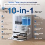 ECOVACS DEEBOT T30S Odkurzacz automatyczny ze stacją, robot odkurzający i myjący z szczotką ZeroTangle, 11000 Pa, adaptacyjne czyszczenie na mokro TruEdge™, czyszczenie mopów... – Image 6