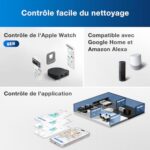 ECOVACS Robot odkurzacz z funkcją mycia DEEBOT X5 Omni, robot odkurzający ze stacją, 12800Pa, ZeroTangle, adaptacyjne czyszczenie na mokro TruEdge, mycie gorącą wodą o temperaturze 70°C, podnoszenie... – Image 7