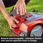 Einhell Kosiarka automatyczna FREELEXO CAM 500 Power X-Change (18 V, kamera zastępująca kabel obwodowy, 500 m², silnik bezszczotkowy, nachylenie do 25%, szerokość koszenia 18 cm,… – Image 7