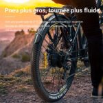 Eleglide T1 Elektryczny rower górski, silnik 250 W, akumulator 36 V 13 Ah, 7 biegów Shimano, 27,5″ Rower górski dla dorosłych, miejski rower elektryczny dla mężczyzn i kobiet, rower miejski Frien z podwójnym… – Image 4