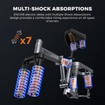 ENGWE Elektryczny rower dla dorosłych Rower elektryczny z wymienną baterią 48 V 10 Ah, rowery elektryczne 14 cali, składany rower elektryczny 25 km/h, do 50 km T14 – Image 3