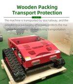 Zestaw kosiarki automatycznej Kosiarka spalinowa 7,5 KM, czterosuwowa kosiarka spalinowa z pilotem zdalnego sterowania, kosiarka gąsienicowa Pokonuje nachylenia do 30°,... – Image 3