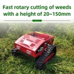 Zestaw kosiarki automatycznej Kosiarka spalinowa 7,5 KM, czterosuwowa kosiarka spalinowa z pilotem zdalnego sterowania, kosiarka gąsienicowa Pokonuje nachylenia do 30°,... – Image 4