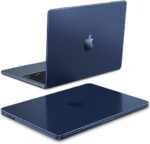 FINTIE Etui kompatybilne z MacBookiem Air 13,6 cala M3/M2 2022-2024, A3113/A2681-[kolor pasujący do MacBooka] Ultracienkie etui odporne na odciski palców i zarysowania,…