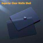 FINTIE Etui kompatybilne z MacBookiem Air 13,6 cala M3/M2 2022-2024, A3113/A2681-[kolor pasujący do MacBooka] Ultracienkie etui odporne na odciski palców i zarysowania,… – Image 4