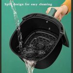 Piekarnik, frytkownice powietrzne Frytkownice Wielofunkcyjny piekarnik domowy o dużej pojemności W pełni automatyczny Elektryczny Inteligentny Powietrze bez oleju 3 l Powietrze Każdy... – Image 3