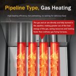 Frytkownica na propan, komercyjna frytkownica na propan z wyjmowanym zbiornikiem, ze stali nierdzewnej z koszem do pieczenia, mała frytkownica do kurczaka, domowe przekąski, podwójna – Image 5