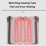 Frytkownica, elektryczna patelnia, frytkownica z wyjmowanym koszem, profesjonalny element grzejny, frytkownica powietrzna do użytku domowego i komercyjnego, wykonana ze stali nierdzewnej, do frytek... – Image 6