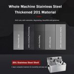 Frytkownica, elektryczna patelnia, frytkownica z wyjmowanym koszem, profesjonalny element grzejny, frytkownica powietrzna do użytku domowego i komercyjnego, wykonana ze stali nierdzewnej, do frytek... – Image 7