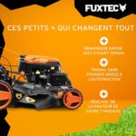 FUXTEC 4w1 Kosiarka spalinowa Rozruch elektryczny FX-RM5196eS – Szerokość koszenia 51 cm, System samobieżny, Funkcja mulczowania, Centralna regulacja wysokości koszenia, Kosz 60 l... – Image 4