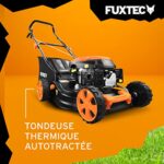 FUXTEC Kosiarka spalinowa z napędem samobieżnym FX-RM4646 – Easy Clean 4 w 1 Napęd tylny z funkcją mulczowania Szerokość koszenia 46 cm – pojemność kosza 50 l – Image 2