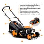 FUXTEC Kosiarka spalinowa z napędem samobieżnym FX-RM4646 – Easy Clean 4 w 1 Napęd tylny z funkcją mulczowania Szerokość koszenia 46 cm – pojemność kosza 50 l – Image 5