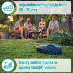 Gardena SILENO city 600 kosiarka automatyczna: Kosiarka automatyczna do trawników o powierzchni do 600 m², precyzyjne koszenie, ustawienia i konfiguracja za pomocą aplikacji Bluetooth Gardena, wersja FR… – Image 4