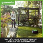 Greenworks Optimow S Kosiarka automatyczna Do powierzchni do 300 m² z nachyleniem 30%, ultra cicha, sterowanie przez Bluetooth, łatwa instalacja, zaawansowane funkcje bezpieczeństwa, ochrona... – Image 4