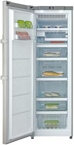 Hoover HFF 1864XM/N Zamrażarka szafkowa pionowa, No frost, duża pojemność 271 l, srebrna – Image 2