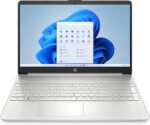 Laptop HP 15s-eq2001sf Laptop 15,6″ FHD (AMD Ryzen 5 5500U, 16 GB pamięci RAM, dysk SSD 512 GB, klawiatura AZERTY, Windows 11 Home) Naturalny srebrny