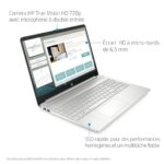 Laptop HP 15s-eq2001sf Laptop 15,6″ FHD (AMD Ryzen 5 5500U, 16 GB pamięci RAM, dysk SSD 512 GB, klawiatura AZERTY, Windows 11 Home) Naturalny srebrny – Image 6