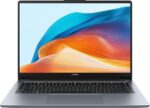 HUAWEI MateBook D 14 Laptop Intel Core i5-1240P UMA, H45, 16 GB RAM, 512 GB SSD, ekran 14" FullView, bez funkcji dotykowej, Windows 11 Home, klawiatura AZERTY, kolor szary