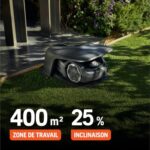 Husqvarna Robot Kosiarka Automower® Aspire™ R4 do powierzchni 400 m² I Kosiarka bezprzewodowa Sterowanie robotem za pomocą aplikacji Connect (z obsługą głosową, Wi-Fi,… – Image 2