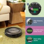 iRobot Odkurzacz automatyczny Roomba® j7+ z systemem samoczynnego opróżniania – 2 gumowe ssawki do różnych powierzchni – idealny dla zwierząt – Mapuje, zapamiętuje i dostosowuje się... – Image 2