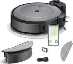 iRobot Roomba Combo i5 (i5172) Robot odkurzający i myjący 2 w 1, z łącznością WiFi – 2 szczotki gumowe – Mapuje, zapamiętuje i dostosowuje się do domu – Kompatybilny z asystentami głosowymi