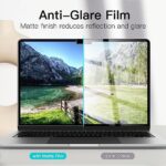 JETech Osłona ekranu do MacBook Air 15,3 cala (2024/2023, M3/M2), matowa folia antyrefleksyjna, chroniąca przed odciskami palców, zestaw 2 sztuk – Image 2