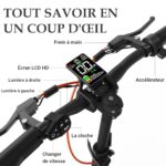 JOYOR Elektryczna hulajnoga dla dorosłych serii S Akumulator 48 V 13 Ah/60 V 18 Ah/48 V 26 Ah Silnik 600 W/600 W*2/1000 W*2 Elektryczna hulajnoga Zasięg 50 km Opony terenowe… – Image 4