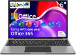 Jumper Laptop 16 cali Metalowa obudowa, (4 GB RAM 128 GB SSD) Do 2,5 GHz Celeron, zainstalowany laptop 1 rok 365 Office, 1920 * 1200 IPS, Bluetooth4.0, USB 3.0×2