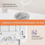 Karlxtom Zmywarka stołowa, mini zmywarka z dotykowymi przyciskami LED, 45 cm, 6 programów, mycie owoców, pielęgnacja niemowląt – Image 6