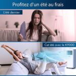 KLIM K9000 | Cicha klimatyzacja mobilna 3 w 1 + klimatyzator przenośny 9000 BTU + chłodnica powietrza + osuszacz + wentylator i klimatyzacja + klimatyzacja z... – Image 2